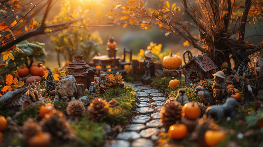 Enjoy Awesome Autumn Themed Miniatures For A Fairy Garden